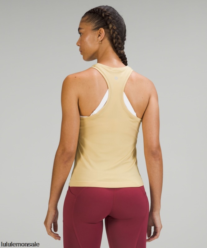 Lululemon Damen DELULU511 | Lululemon Deutschland Golden Sand Swift Tech Racerback Tank Top 20 Rennlänge